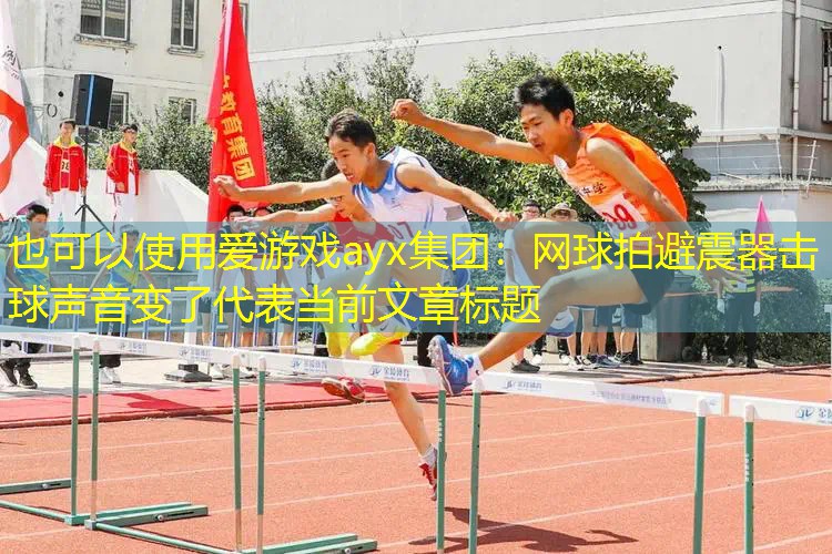 爱游戏ayx集团：网球拍避震器击球声音变了