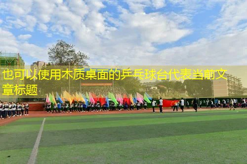 木质桌面的乒乓球台